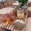 ⁦צנצנת זכוכית+מכסה עץ⁩ – תמונה ⁦3⁩