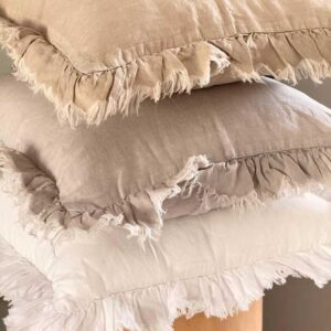 כרית פשתן ראפל 50*30