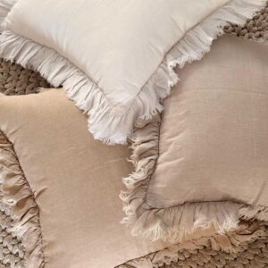 כרית פשתן ראפל 45*45