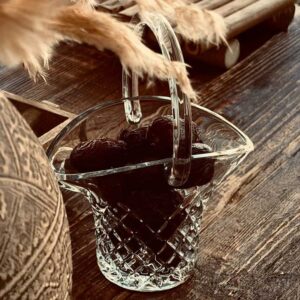 סלסלת קריסטל בוהמיה