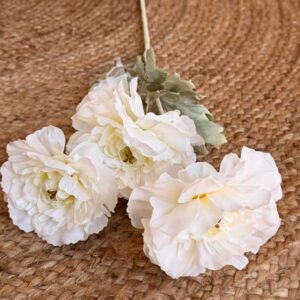 פרח נורית 73 סמ לבן