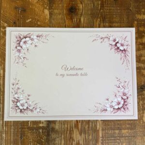 פלייסמט romantic table