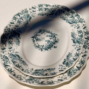 צלחת הגשה פורצלן וינטג'